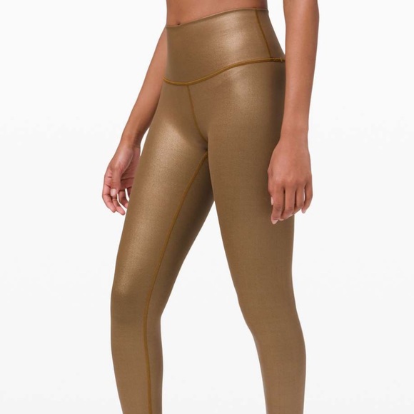 ๐ Lululemon Wunder Under High-Rise Tight in Matte Copper Foil - Picture 3 of 12